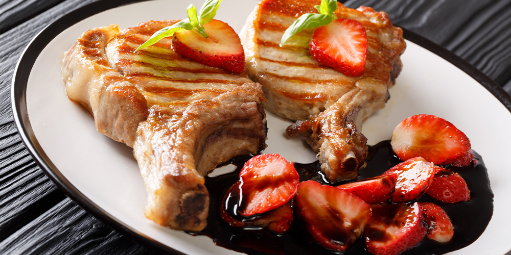 6 healthy recipes for cooking with berries berry balsamic glazed pork tenderloin