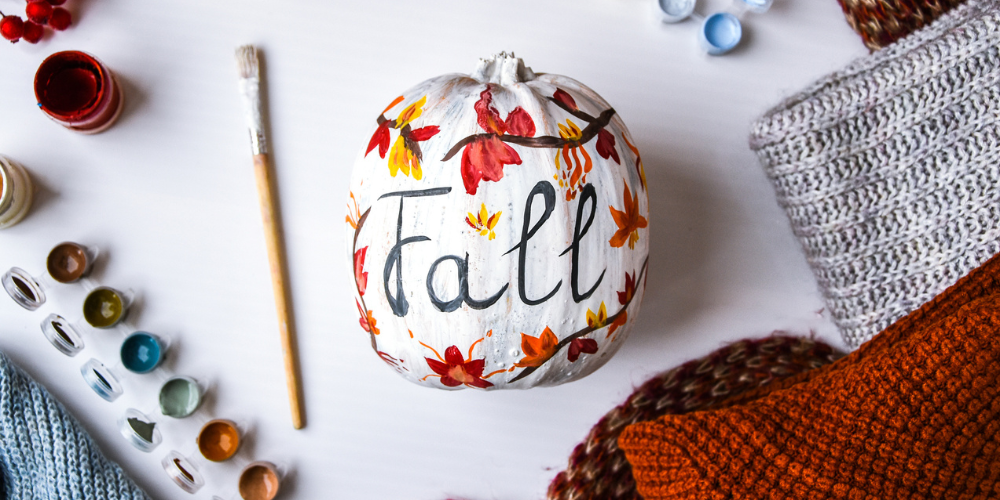 Salisbury Garden Center-Sherwood Park-Alberta-creative pumpkin ideas-painted pumpkin