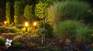 Salisbury Greenhouse-Sherwood Park-Alberta-Atmospheric Nighttime Lighting-Hero