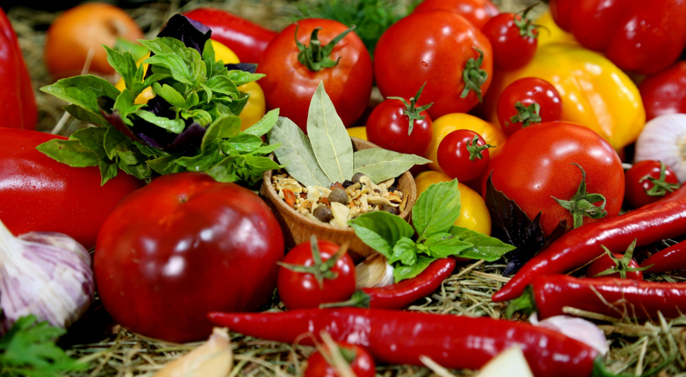 Salisbury Greenhouse-Sherwood Park-Alberta-From Harvest to the Kitchen-Tomatoes, Peppers, Onions, Garlic and Herbs