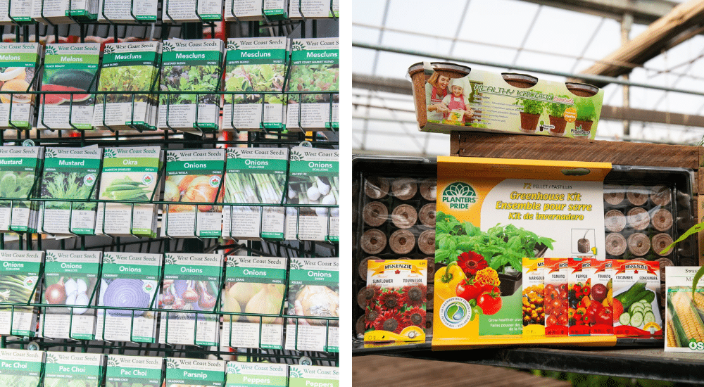 Salisbury Greenhouse-Sherwood Park-Alberta-mini gift guide for gardeners-seed packets