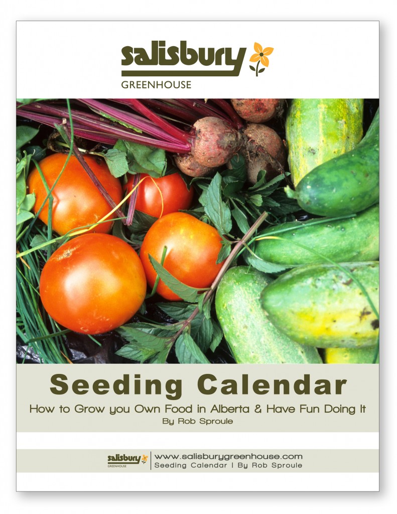 Seeding Calendar | Salisbury Greenhouse - Sherwood Park, St. Albert
