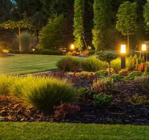 Salisbury Greenhouse | Sherwood Park, St. Albert | Garden Lighting | outdoor lighting for garden