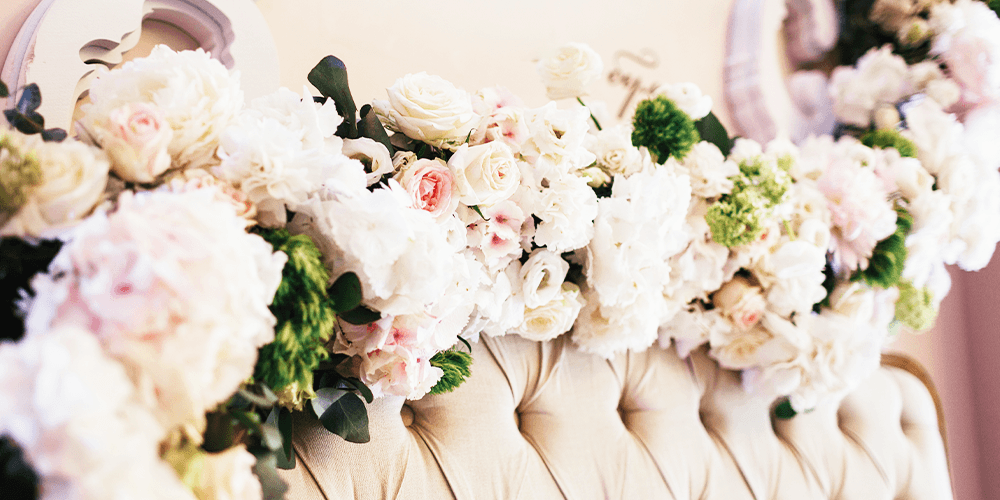 Stunning DIY Wedding Flowers for Long Harvest Tables