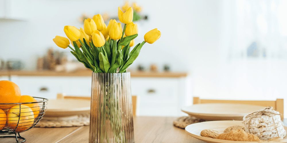 salisbury at enjoy floral studio yellow tulips in vase
