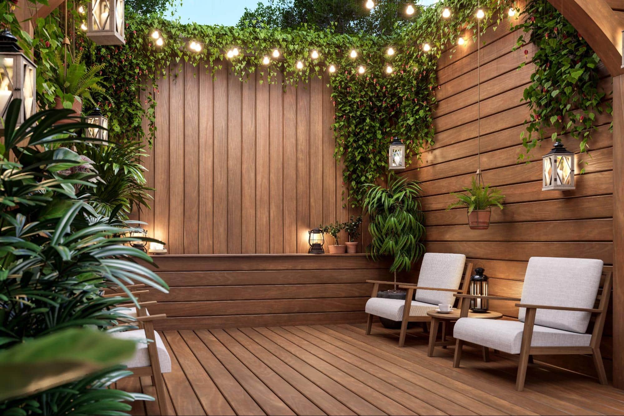 Salisbury Greenhouse | Sherwood Park, St. Albert | Garden Lighting | String Lights & Lanterns
