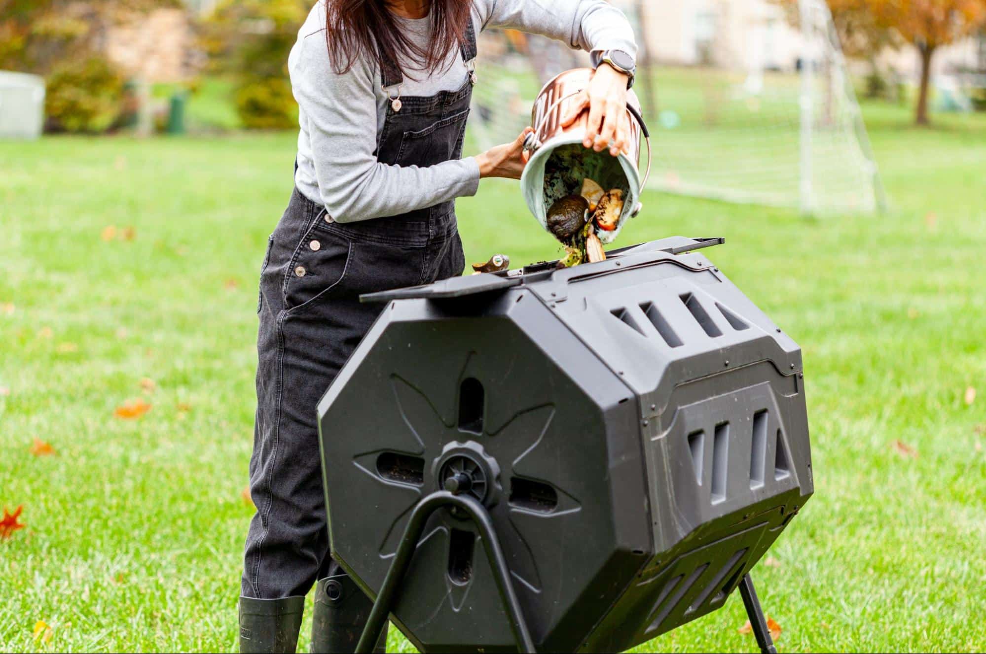 Salisbury Greenhouse | Sherwood Park, St. Albert | Tips and Tricks to Make Your Garden More Eco-Friendly | Compost Tumbler