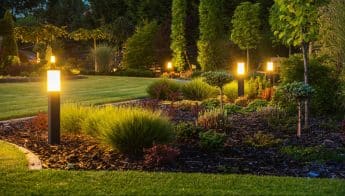 Salisbury Greenhouse | Sherwood Park, St. Albert | Garden Lighting | outdoor lighting for garden